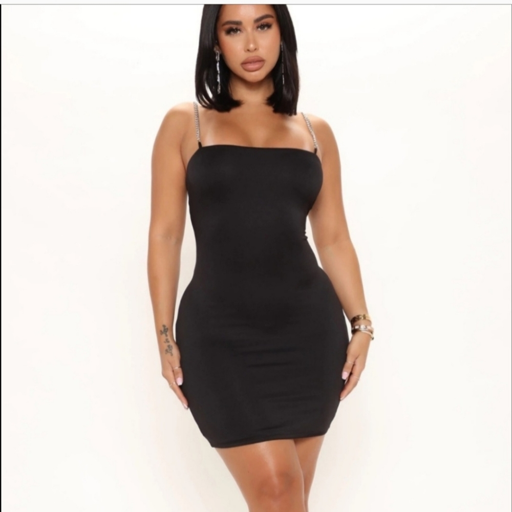 Fashion Nova chain mini dress